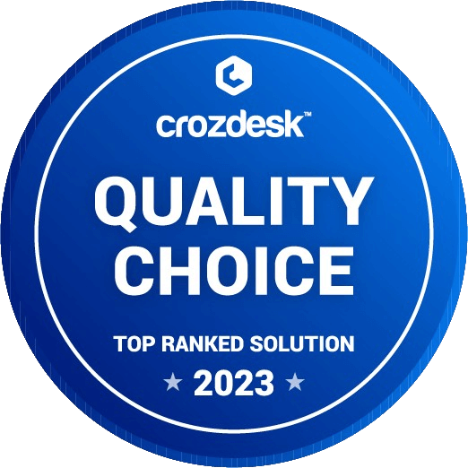 quality choice badge by crozdesk